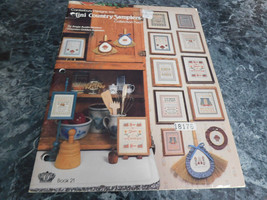 Mini Country Samplers Collection Two Book 21 Cross Stitch - £2.36 GBP