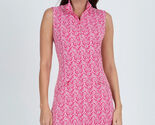 NWT IBKUL LESLIE Watermelon Sleeveless Mock Golf Tennis Dress - Small - $54.99