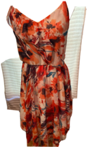 KUT LADY&#39;S DRESS  4 SUNDRESS MULTICOLOR ZIP ON SIDE AMERICAN MADE - £19.33 GBP