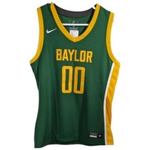 Baylor Bears Basketball Jersey Mens Size Medium 00 Green Gold Team Issued - $32.14