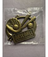 Baseball Bronze Metal Pendant 3”x2.5” by Crown Trophy USA - $16.77 CAD