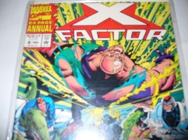 X-Factor 1986 Series Annual # 8 Polybagged and Boarded Comic book - £1.95 GBP