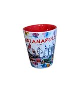 Lot of 4 Indianapolis Indiana Shot Glasses Skyscraper City View New With... - $17.25 CAD