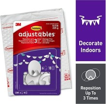Command AD85SL-6NA Repositionable Silver Circle Hooks Hardware (Open Box) - $2.69