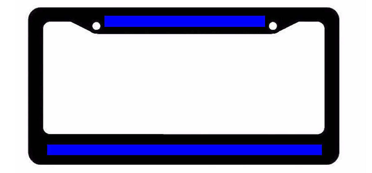Georgia Thin Blue Line Police Auto Car Truck Tag Metal Novelty License