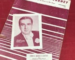Gonna Take a Sentimental Journey WWII Big Band Era Vintage Sheet Music 1944 - $5.93