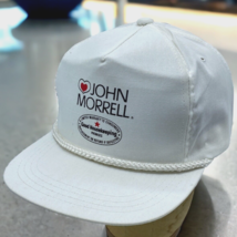 John Morrell Good Housekeeping Baseball Hat Cap White Snapback Adjustable Yupong - £8.00 GBP