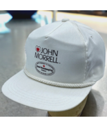 John Morrell Good Housekeeping Baseball Hat Cap White Snapback Adjustabl... - £7.97 GBP