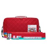 American Mahjong Set Red - Quilted PU Leather Carrying Bag with Shoulde... - $1,643.80 MXN