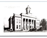 RPPC Davie County Courthouse Mocksville North Carolina NC UNP Postcard R25 - $30.24