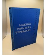 Making Printers' Typefaces Middleton 1938 Black Cat Press SIGNED Norman ... - $241.44