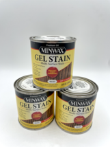 3 Minwax Gel Stain for Wood Walnut 8 Oz 1/2 Pint Discontinued Bs235 - £50.81 GBP