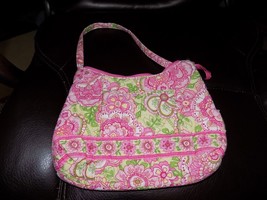 Vera Bradley Handbag Petal Pink Retired Euc - £14.46 GBP