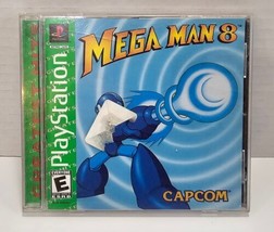 Pre Owned Mega Man 8 PlayStation PS1, 1997 Complete With Manual UNTESTED AS IS  - $21.29