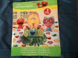 Sesame Street 1ST Birthday Table Decorating Kit *NEW* s1 - $11.99