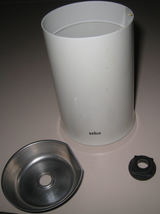 Braun Coffee Mill Spice Grinder Housing, Bowl, Gasket KSM2 4041 EXCELLENT - USED - £11.18 GBP