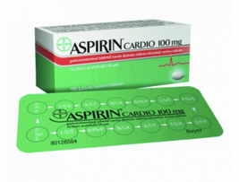 Aspirin cardio 100mg Gastro Resistant tablets healthy heart, 98 tab - $37.26