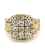 Mens 2.50 Ctw Simulated Diamond Pinky Engagement Ring 14k Yellow Gold Fi... - $114.94