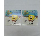 (2) SpongeBob SquarePants Trading Card Game Sticker Upper Deck Entertain... - $24.74