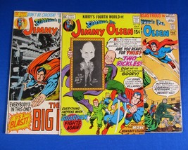 Superman&#39;s Pal Jimmy Olsen 138 139 146 DC Comics Jack Kirby Art Bronze Age - £11.49 GBP