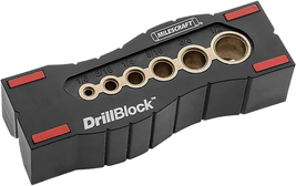 Milescraft 1312 Drill Block - Handheld Drill Guide, Drilling Jig for 6 o... - £6.98 GBP