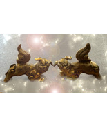  HAUNTED ANTIQUE BRASS FOO DOGS GUARDIANS OF FORTUNE HIGHEST LIGHT MAGICK - $185.33