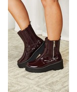 Forever Link Side Zip Platform Boots - $57.21