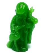 Antique Chinese Green Resin SHOU SHOUXING Carved Figurine Buddha Longevity - $413.01 MXN