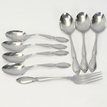 Oneida Community Chatelaine Teaspoons Oval Soup Spoon Dinner Fork  Lot of 8 - $32.33