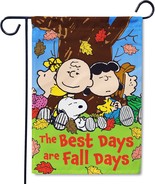 Peanuts The Best Days Are Fall Days Fall Garden Flag-2 Sided Message, 12... - €17,22 EUR