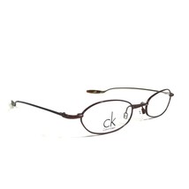 Calvin Klein 5109 224 Eyeglasses Frames Brown Round Full Rim 48-20-135 - £43.79 GBP