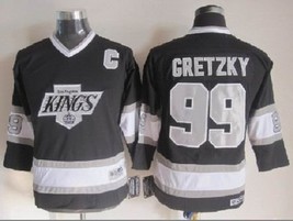 Kings #99 Wayne Gretzky Jersey Old Style Uniform Black - $49.00