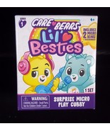 Care Bears Lil Besties Series 1 Surprise Micro Play Cubby blind pack NEW - $186.31 MXN