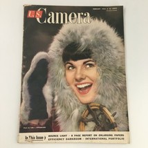 VTG U.S. Camera Magazine February 1954 Cover Photo by Carl Oppenheimer Newsstand - £22.38 GBP