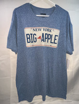 Leisure Lounge New York Big Apple License Plate T-Shirt Size XL - $15.00
