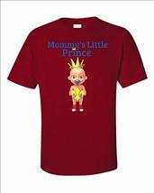 Kellyww Mommy&#39;s Little Prince uses a Pacifier - Unisex T-Shirt Red - £30.84 GBP