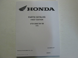 2004 2005 2006 2007 2008 HONDA VTX1300C PARTS Catalog Manual Book BRAND NEW - $100.46