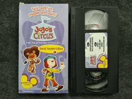 VHS Jojo&#39;s Circus - Circus Shh! Shh! and Little Big Top Boogie Band Teacher Ed - £10.29 GBP
