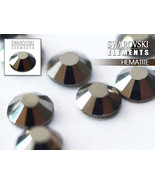 Swarovski Flat Back (NON HOTFIX) Hematite Rhinestones SS10Ø3.0mm (100 Pc... - £5.26 GBP