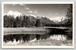 Montana RPPC Mission Range Meiers Studio c1940s Photo Postcard V24 - £10.24 GBP