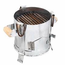 Wood Fire Brazier Outdoor Indian Portable Iron Angeethi Us - £40.99 GBP