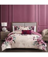 Bebejan Floral Elegance 5 Piece Reversible Comforter Set - $229.87