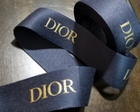 Dior Gift Wrap Ribbon/ Sold by Yard  - £11.18 GBP
