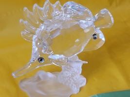 Swarovski Crystal Longnose Butterfly Fish Rare Retired 666567Nautical Figurine - $163.34
