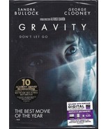 Gravity DVD Sandra Bullock George Clooney NEW - $8.50