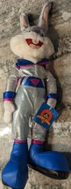 Looney Tunes Plush: 1998 Space Jam Bugs Bunny in Silver Space Suit 14" NWT - $16.95