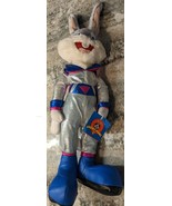 Looney Tunes Plush: 1998 Space Jam Bugs Bunny in Silver Space Suit 14&quot; NWT - £13.25 GBP