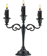 3 Metal Candelabra – Candlesticks Holder for Formal Events, Holiday Déco... - €23,02 EUR