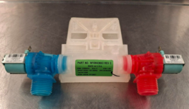 Washer Water Inlet Valve Assembly for Whirlpool P/N: W10843663 [USED] - $6.59