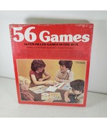 Golden Board Game Set Vintage 1981 Fun Filled Games 56  in One Box New S... - $20.52